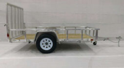 Photo of a BMN Low Side Utility Trailer with one axle