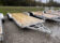 2025 BNM 7x20 Aluminum Car Hauler with slide-in ramps and chrome diamond plate fenders