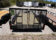 2025 BNM 7x14 Heavy Duty Lawn Trailer with tandem axles and 4’ split gate