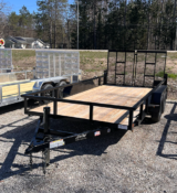 2025 BNM 7’x16′ Low Side Utility 7K Lawn Trailer