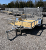 2025 BNM 6×10 Aluminum Low Side Utility Trailer