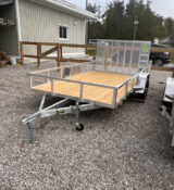2025 BNM 7×12 Low Side Aluminum Utility Trailer