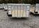 2025 BNM 7x12 Low Side Aluminum Utility Trailer with fold-in gate and aluminum wheels