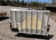 2025 BNM 6x12 Aluminum Utility Trailer with 4’ gate and diamond plate fenders