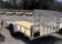 2025 BNM 7x14 Low Side Aluminum Utility Trailer with fold-in gate and treated wood floor