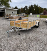 2025 BNM 7×14 High Side Aluminum Utility Trailer