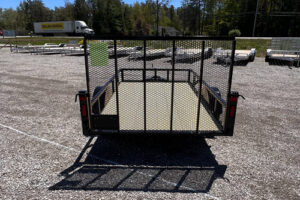 0459_2025 BNM 6x10 Heavy Duty Low Side Utility Trailer – Compact Utility 2025 BNM 6x10 Heavy Duty Low Side Utility Trailer with fold-in gate and spring axle
