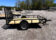 2025 BNM 6x10 Heavy Duty Low Side Utility Trailer with fold-in gate and spring axle