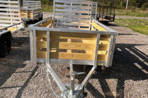 2026 Quality Steel & Aluminum 5x8 Simplicity Aluminum High Side Utility Trailer