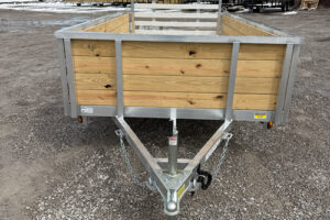 2026 Quality Steel & Aluminum 6x12 Simplicity aluminum high side utility trailer