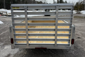 2026 Quality Steel & Aluminum 6x12 Simplicity aluminum high side utility trailer