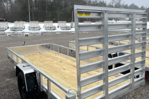 2026 Quality Steel & Aluminum 5x12 Simplicity aluminum low side utility trailer