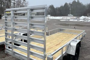 2026 Quality Steel & Aluminum 5x12 Simplicity aluminum low side utility trailer