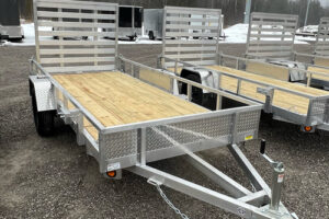 2026 Quality Steel & Aluminum 5x12 Simplicity aluminum low side utility trailer