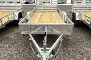 2026 Quality Steel & Aluminum 5x12 Simplicity aluminum low side utility trailer