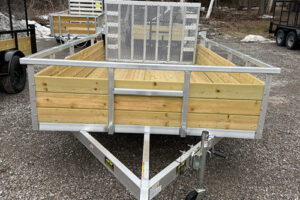 2026 BNM 7x12 high side aluminum utility hauler