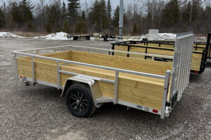 2026 BNM 7x12 high side aluminum utility hauler