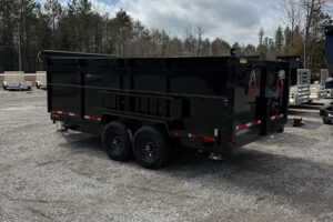 2026 QSA 7x16 14K low profile dump trailer 48 inch walls