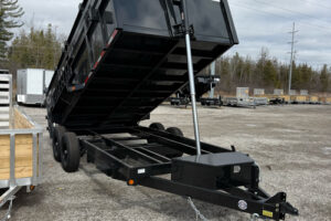 2026 QSA 7x16 14K low profile dump trailer 48 inch walls