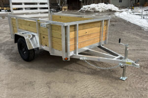 5LEB1UB10T1265216_628ALSL3.5KSA04_500px 2026 Quality Steel & Aluminum 5x8 Simplicity aluminum high side utility trailer