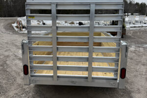 5LEB1UB10T1265216_628ALSL3.5KSA06_500px 2026 Quality Steel & Aluminum 5x8 Simplicity aluminum high side utility trailer