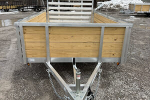 2026 QSA 6x10 Simplicity aluminum high side utility trailer