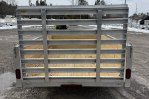 2026 QSA 6x10 Simplicity aluminum high side utility trailer