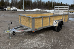 5LEB1UD16T1265220_6212ALSL3.5KSA_03_500px 2026 QSA 5x12 Simplicity aluminum high side utility trailer