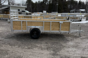 5LEB1UD16T1265220_6212ALSL3.5KSA_05_500px 2026 QSA 5x12 Simplicity aluminum high side utility trailer