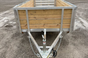 2026 QSA 5x12 aluminum high side utility trailer