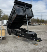 2026 QSA 7×16 Dump & Go 14K Low Profile Dump Trailer – 48” Walls