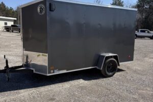 721BE1217TW202154_DHW6x1SA30_02 2026 Darkhorse 6x12 charcoal wedge enclosed trailer 1500 Series