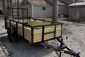 2026 BNM 5x10 high side utility trailer