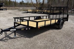 2026 BNM 6x14 HD low side utility trailer