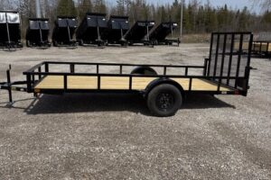 2026 BNM 6x14 HD low side utility trailer