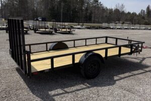 2026 BNM 6x14 HD low side utility trailer