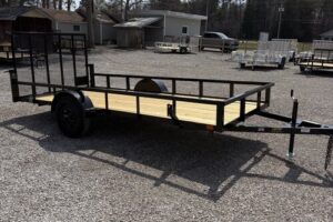 2026 BNM 6x14 HD low side utility trailer