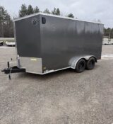 2026 Darkhorse Wedge Enclosed Trailer 7×14 1500 Series