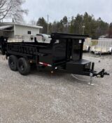 2026 QSA 7×12 Dump & Go 14K Low Profile Dump Trailer