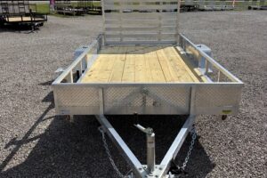 2027 QSA 6x12 aluminum low side utility trailer
