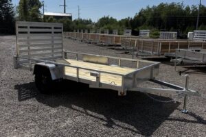 2027 QSA 6x12 aluminum low side utility trailer
