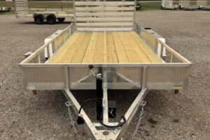 2027 QSA 7x14 aluminum low side utility trailer