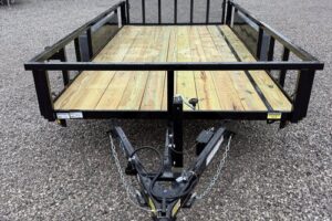 2027 QSA 7x14 heavy duty low side utility trailer