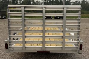 2027 QSA 7x14 aluminum low side utility trailer