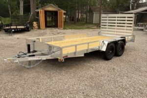 2027 QSA 7x16 aluminum low side utility trailer