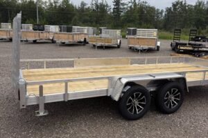 2027 QSA 7x18 aluminum low side utility trailer