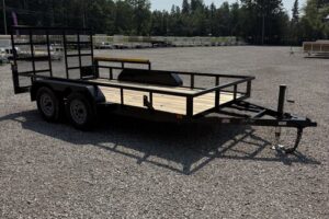 2026 BNM 7x14 low side utility lawn trailer