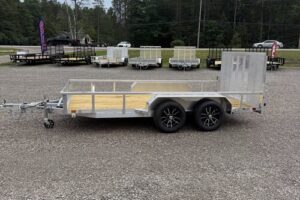 2026 BNM 7x14 aluminum low side utility trailer