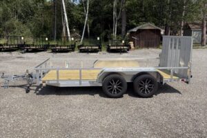 2026 BNM 7x14 aluminum low side utility trailer