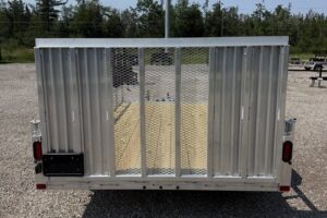 2026 BNM 7x14 aluminum low side utility trailer